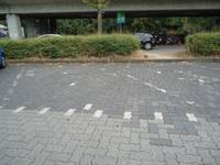 Behindertenparkplatz am Hauptbahnhof